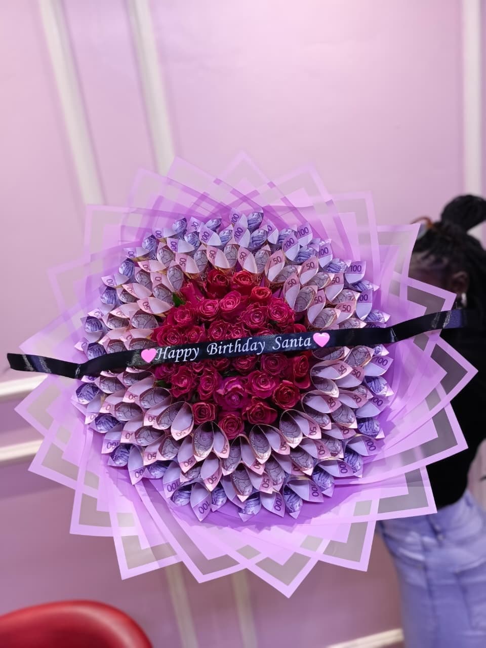 Birthday Gifts(Money bouquet) Order Today from Floral Whispers Gifts