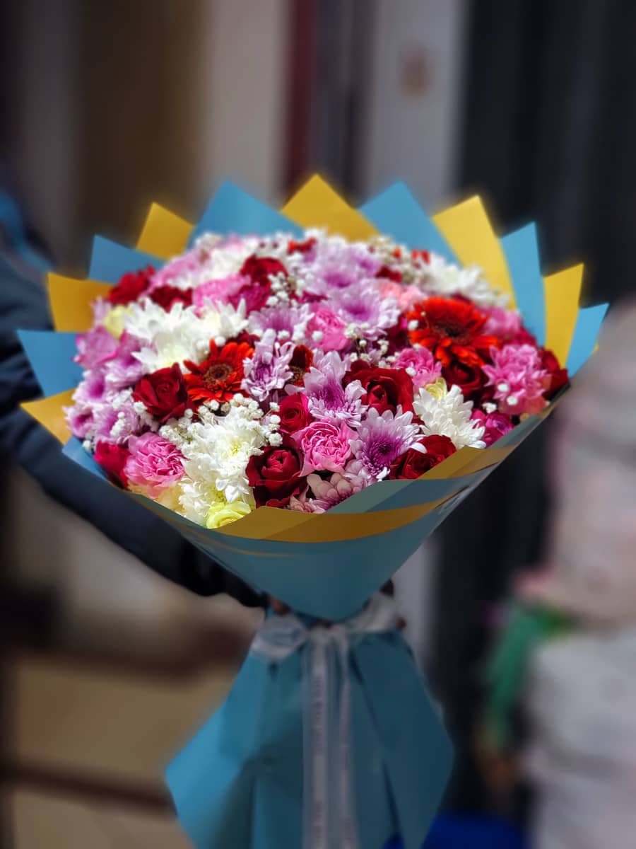Blossom Harmony Mixed Flower Bouquet - Premium flower delivery Nairobi CBD, Westlands, Karen | Whispers Floral Gifts