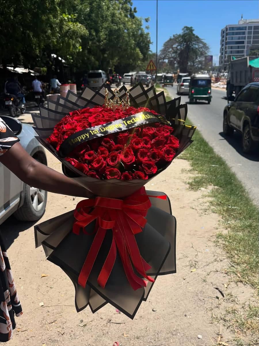 Pure Affection Bouquet - Premium flower delivery Nairobi CBD, Westlands, Karen | Whispers Floral Gifts