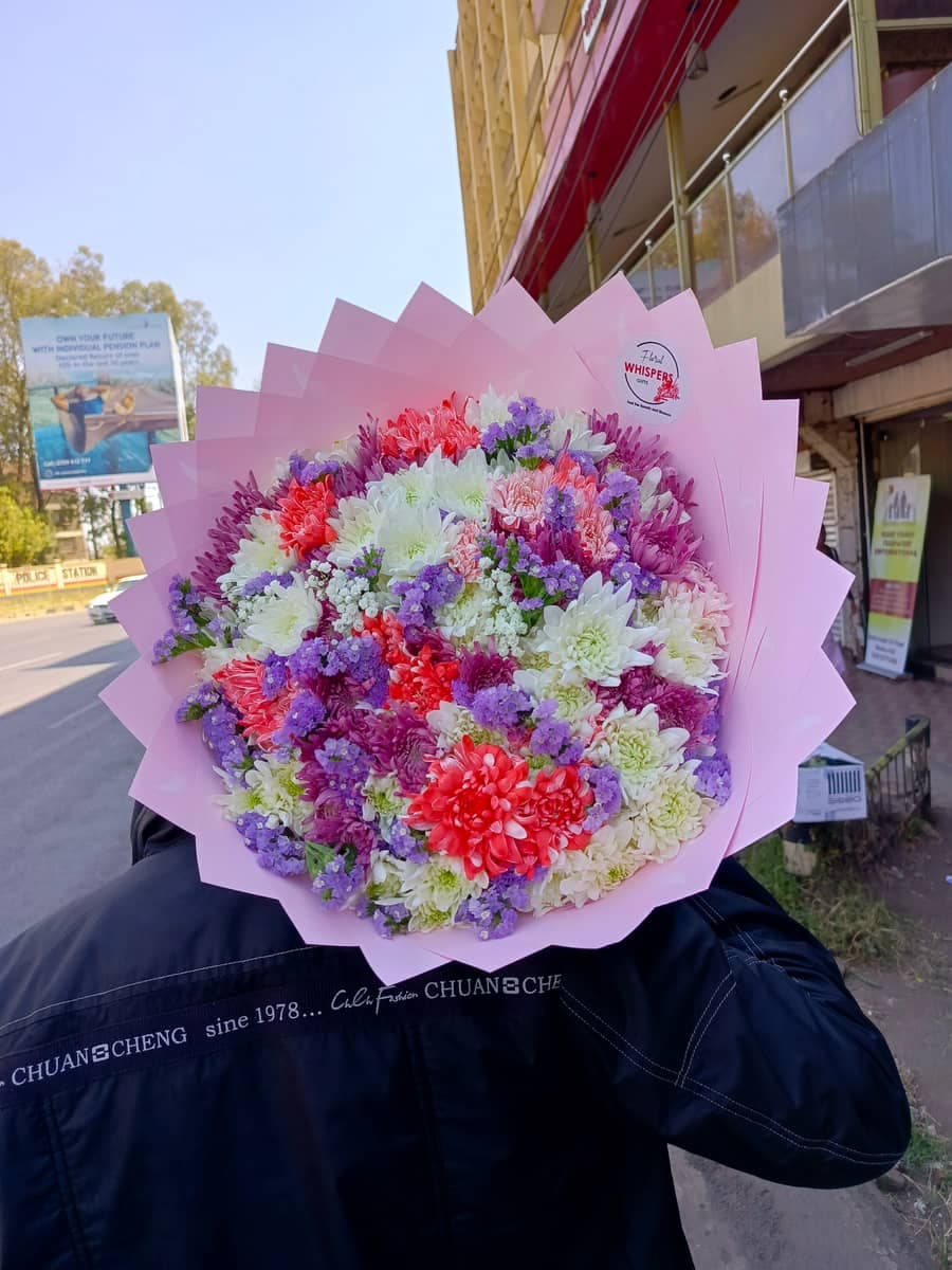 Tropical Romantic Flower bouquet Nairobi - Premium flower delivery Nairobi CBD, Westlands, Karen | Whispers Floral Gifts