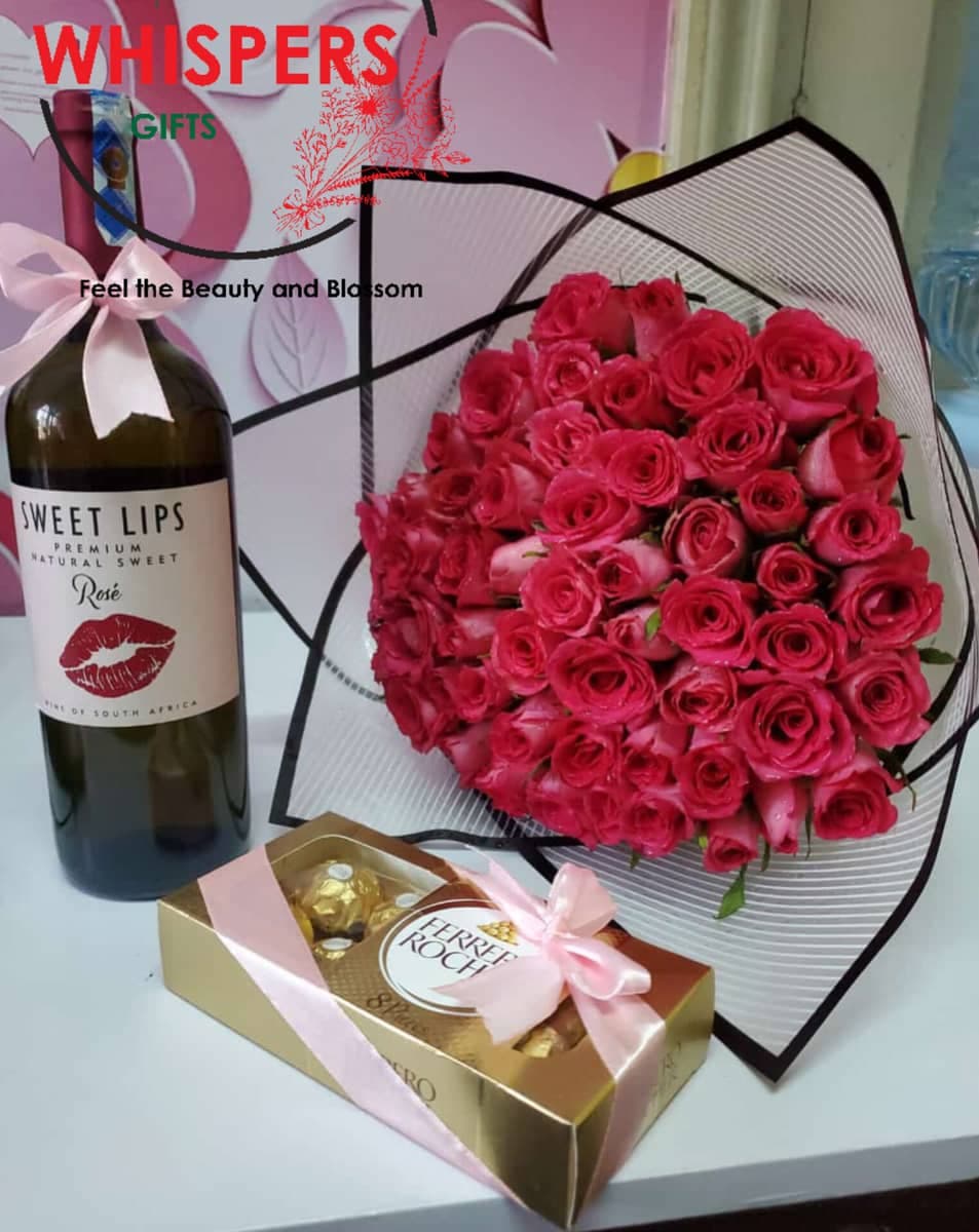 Midnight desire Rose bouquet - Premium flower delivery Nairobi CBD, Westlands, Karen | Whispers Floral Gifts