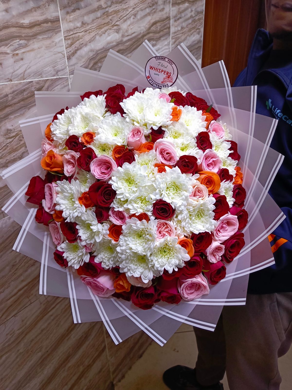Birthday Glow Bouquet — flowers delivered in Nairobi by Floral Whispers Gifts