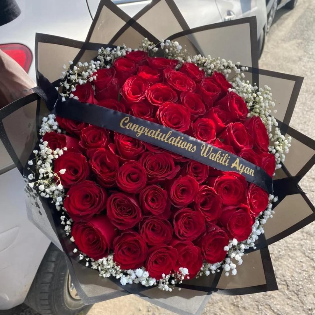 Bravo Bloom Bouquet — flowers delivered in Nairobi by Floral Whispers Gifts