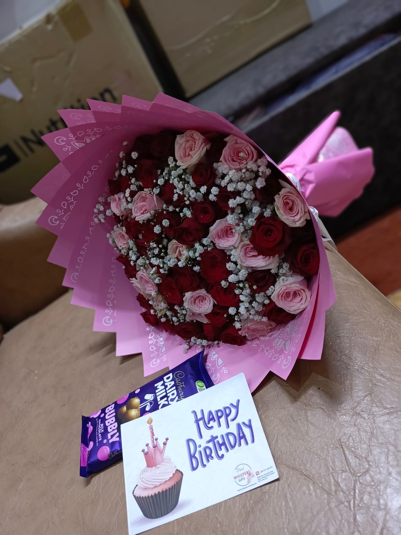 Sweet Treats Birthday — flowers delivered in Nairobi by Floral Whispers Gifts