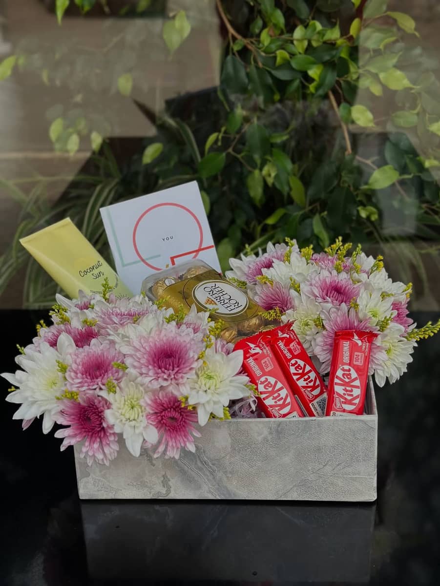 True Romance Gift Box — flowers delivered in Nairobi by Floral Whispers Gifts