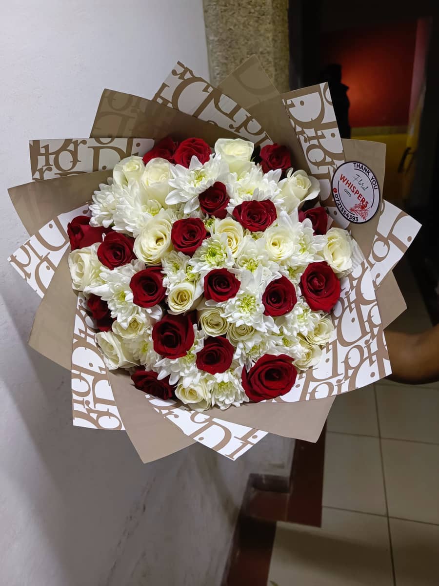 Intimate Moment Bouquet — flowers delivered in Nairobi by Floral Whispers Gifts