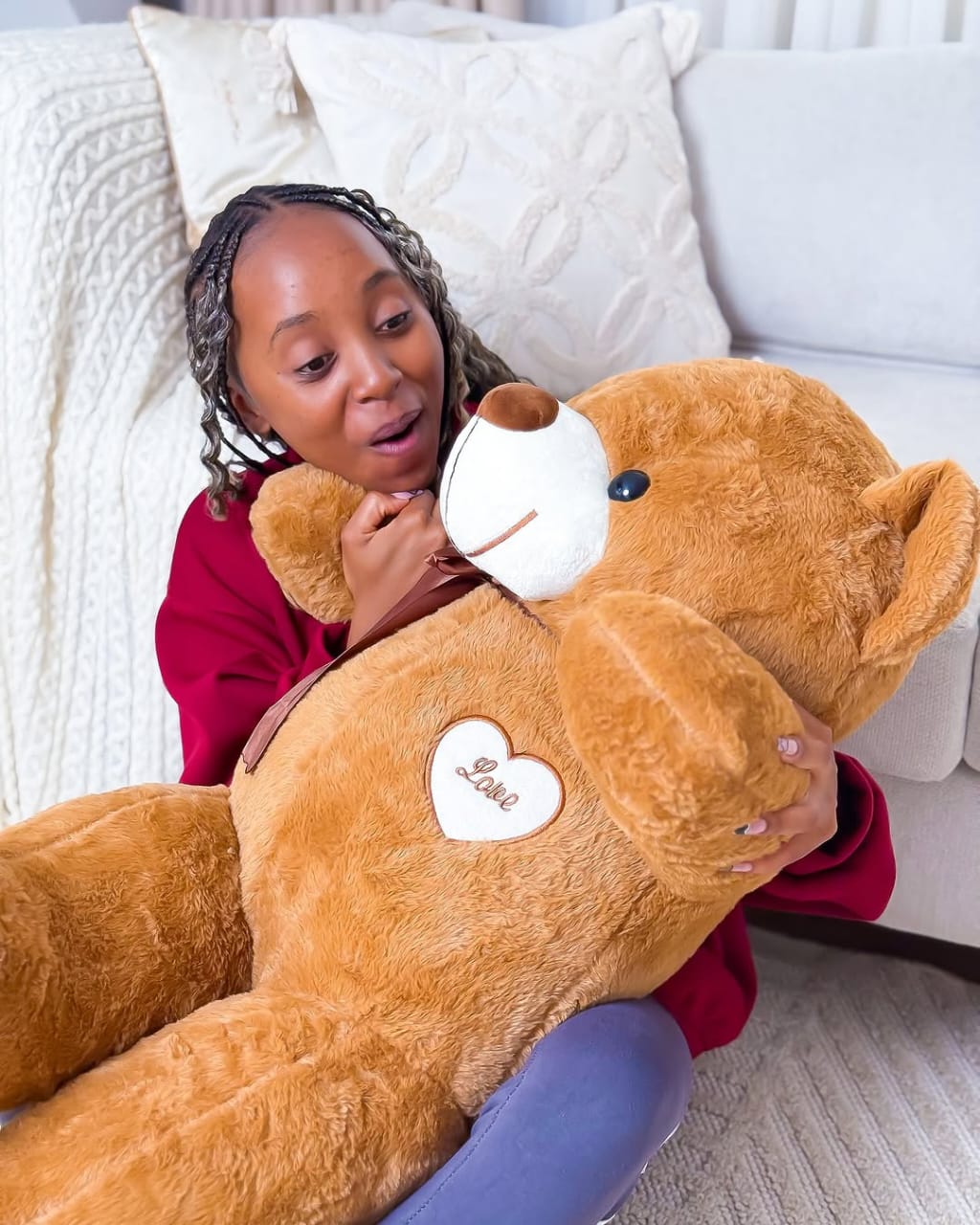 RossyHugs Bear — teddy bears delivered in Nairobi by Floral Whispers Gifts